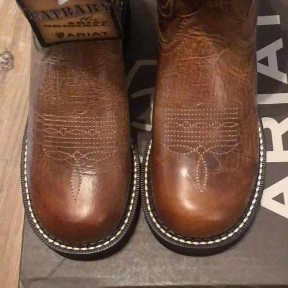 Ariat Brown Heeled Boots - Picture 4 of 8